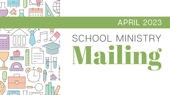 April Ministry Mailing